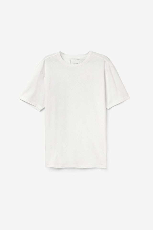 T-Shirt Regular com Logo Bordado T-Shirt Regular com Logo Bordado