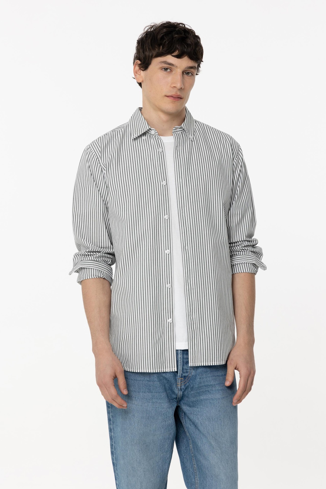 Camisa Regular Fit Rayas