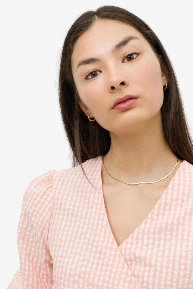 Short Stainless Steel Necklace