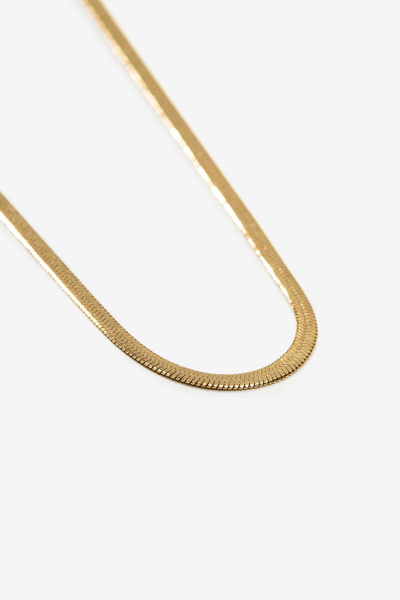 Colar Curto de Ao Inoxidvel