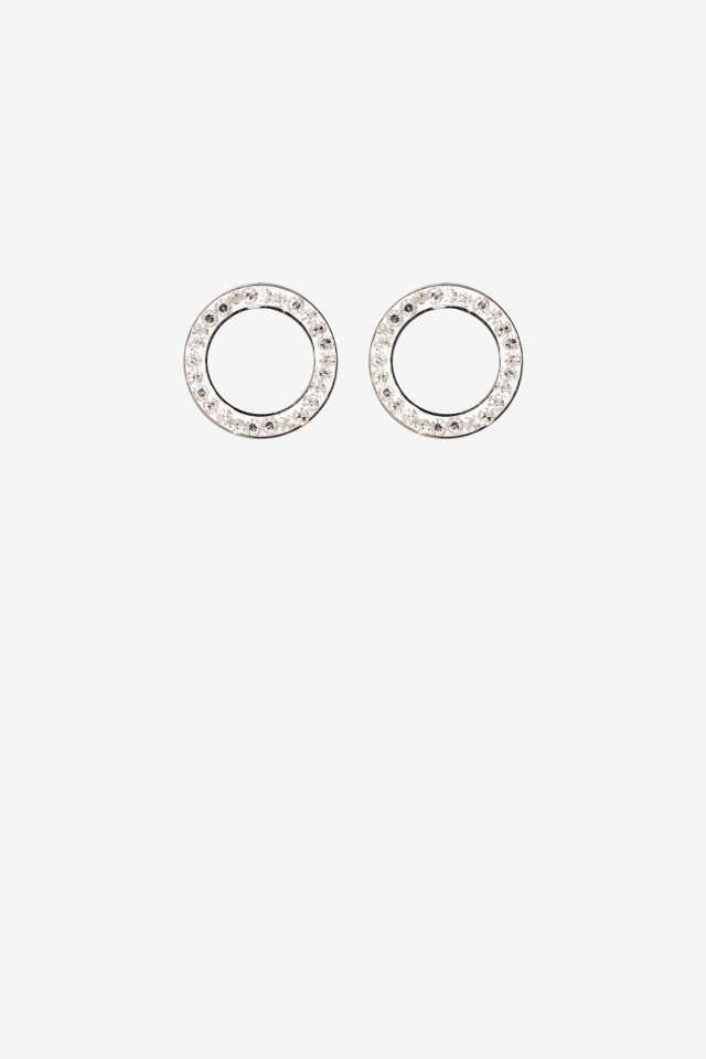 Pendientes Circulares de Acero Inoxidable