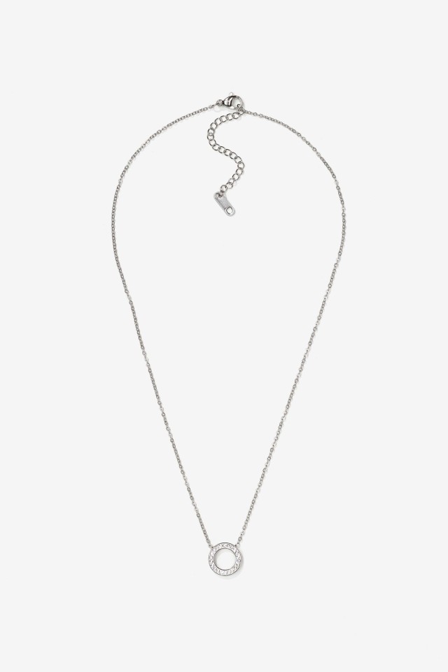 Collar de Acero Inoxidable con Aro Collar de Acero Inoxidable con Aro