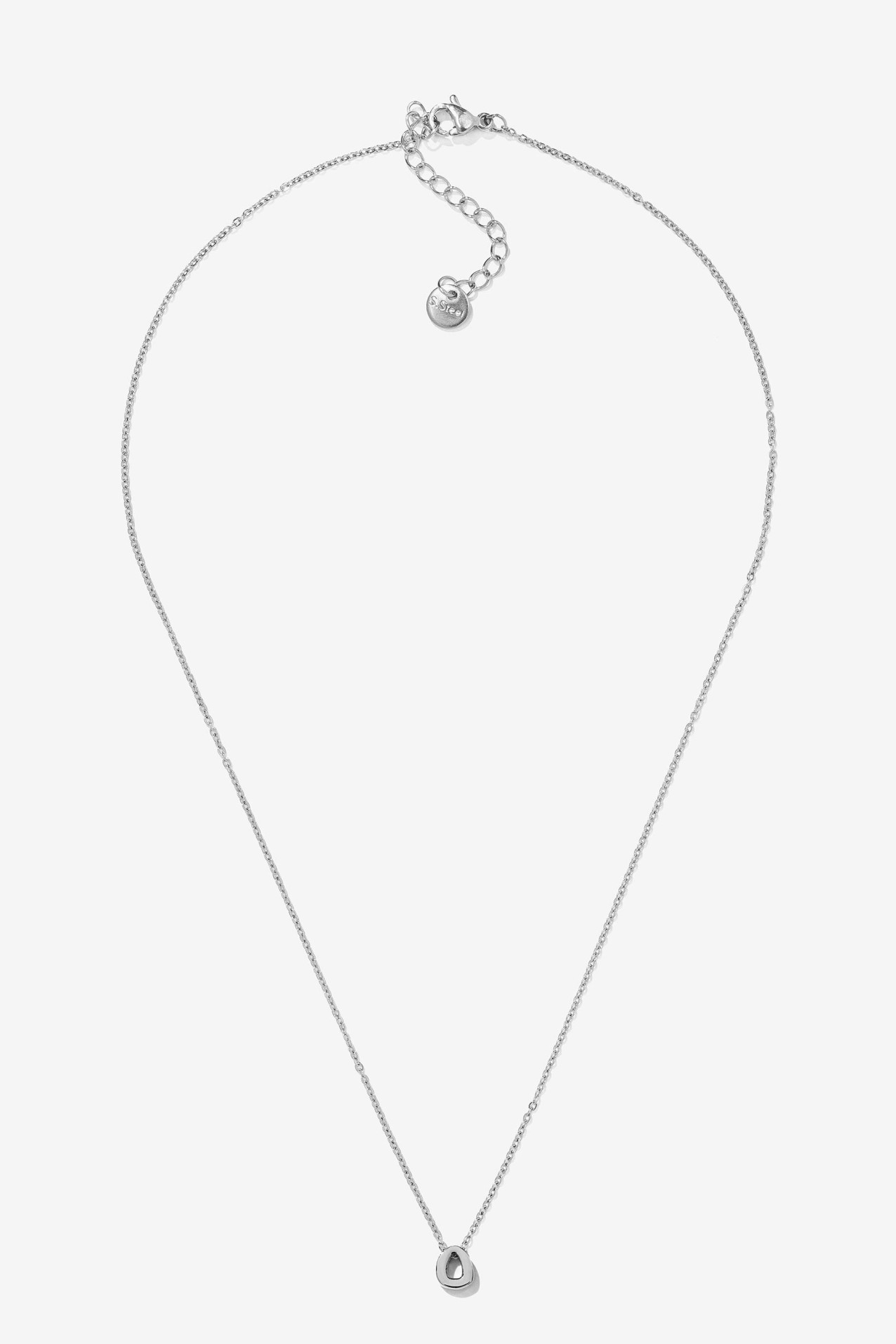 Colar com inicial Ao Inoxidvel