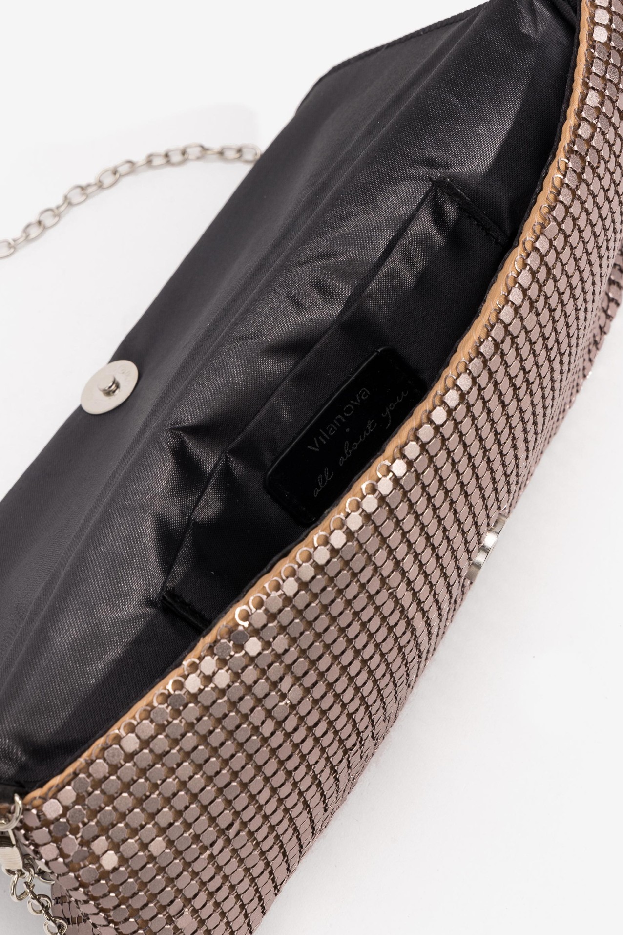 Mala de festa a tiracolo com lantejoulas