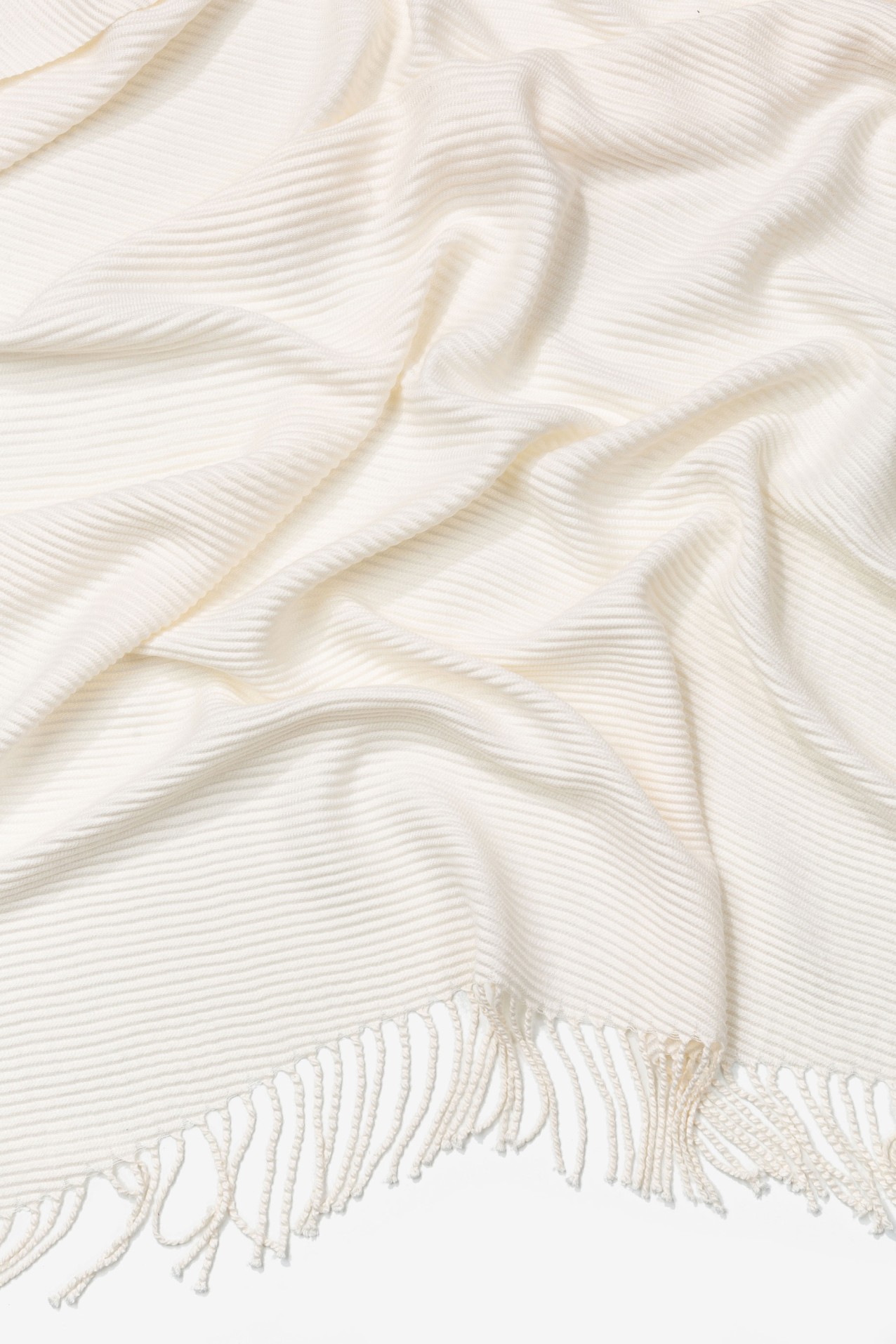 Pleated Rectangular Throw