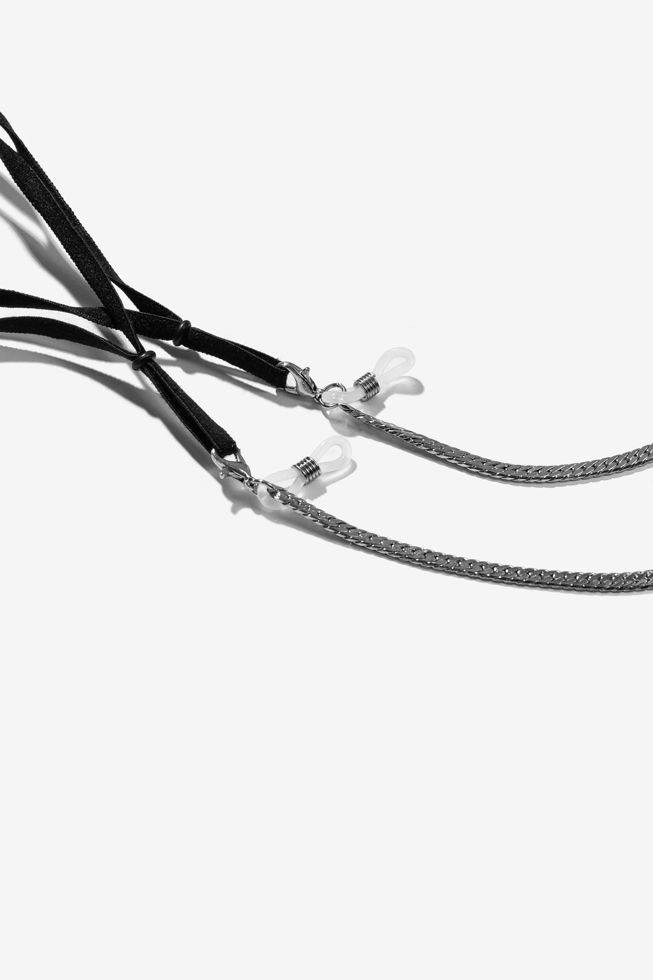 Corrente de culos prateada