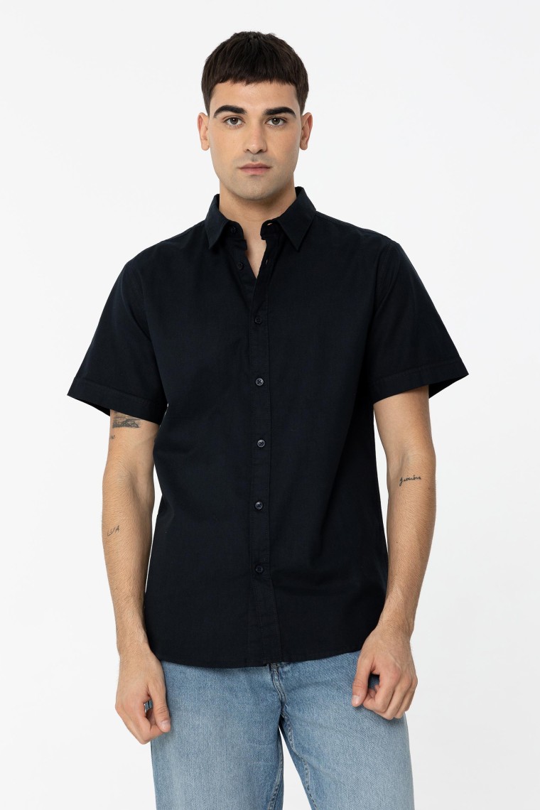 Camisa Regular Manga Corta