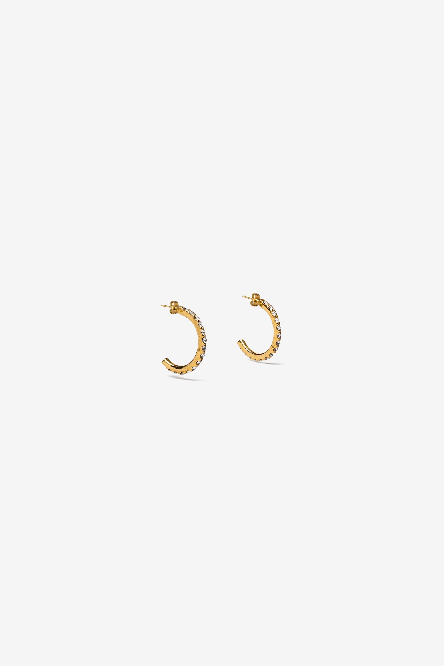 Shiny Stainless Steel Hoops