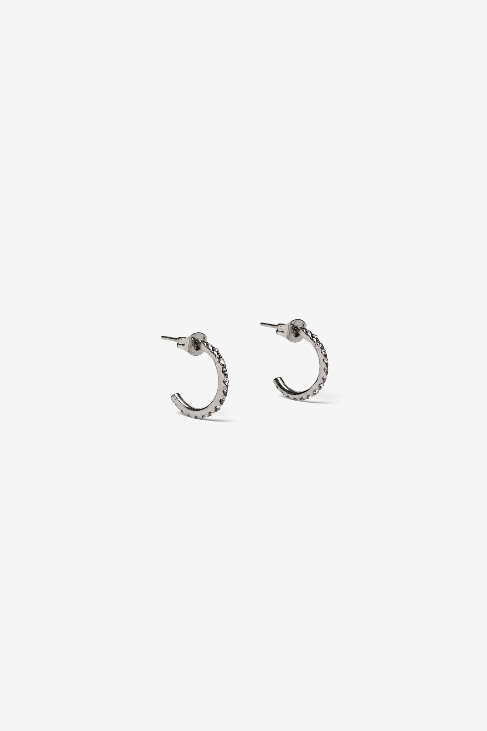 Shiny Stainless Steel Hoops