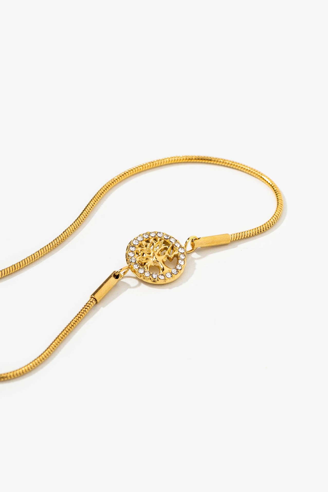 Pulseira Ao Inoxidvel rvore Brilhante