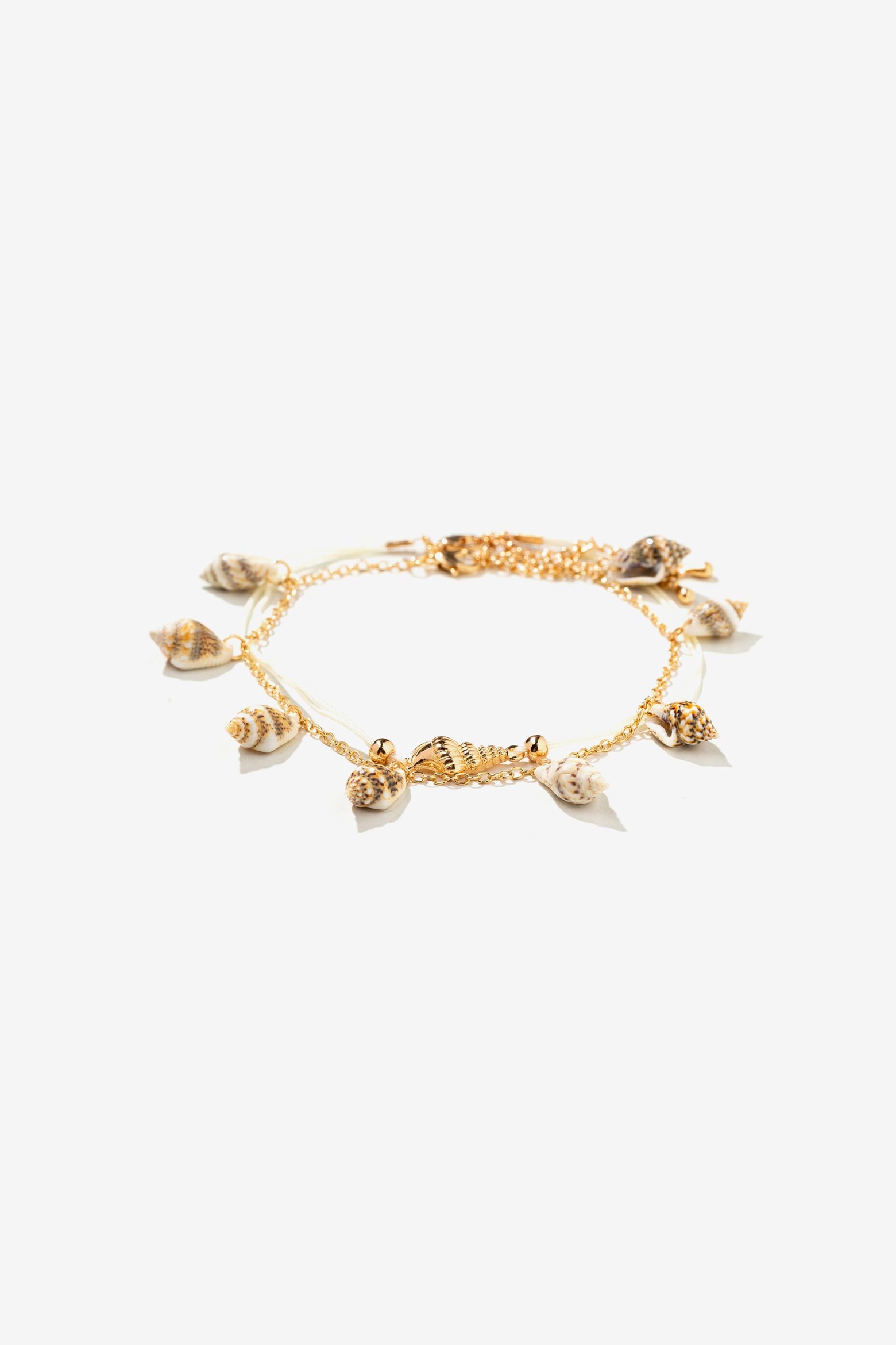 Pulsera de Pie Conchas Naturales