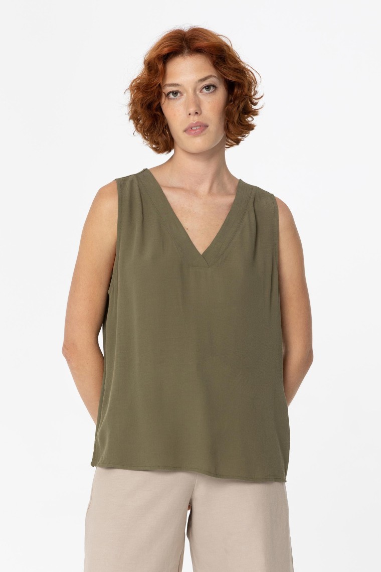 Blusa regular Fit Texturizada