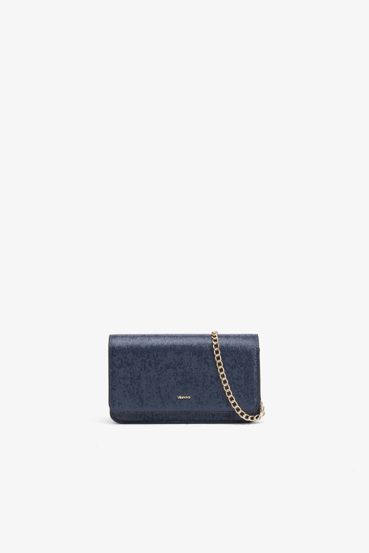 Bolso de Fiesta Rectangular Efecto Piel