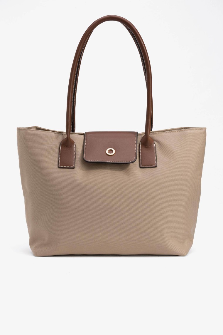 Mala Shopper Bicolor de Nylon