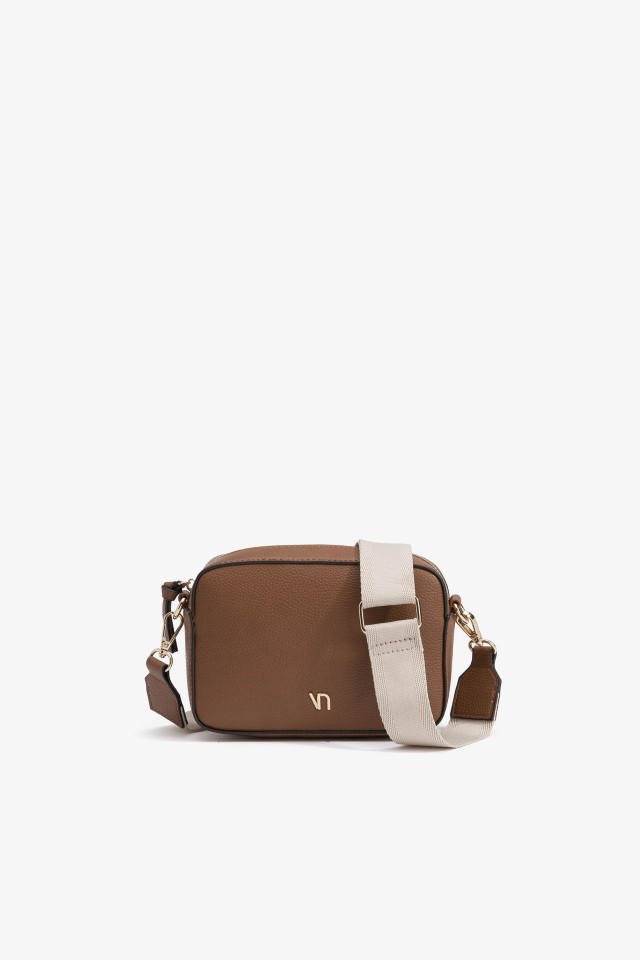 Bolso Bandolera Rectangular Efecto Piel