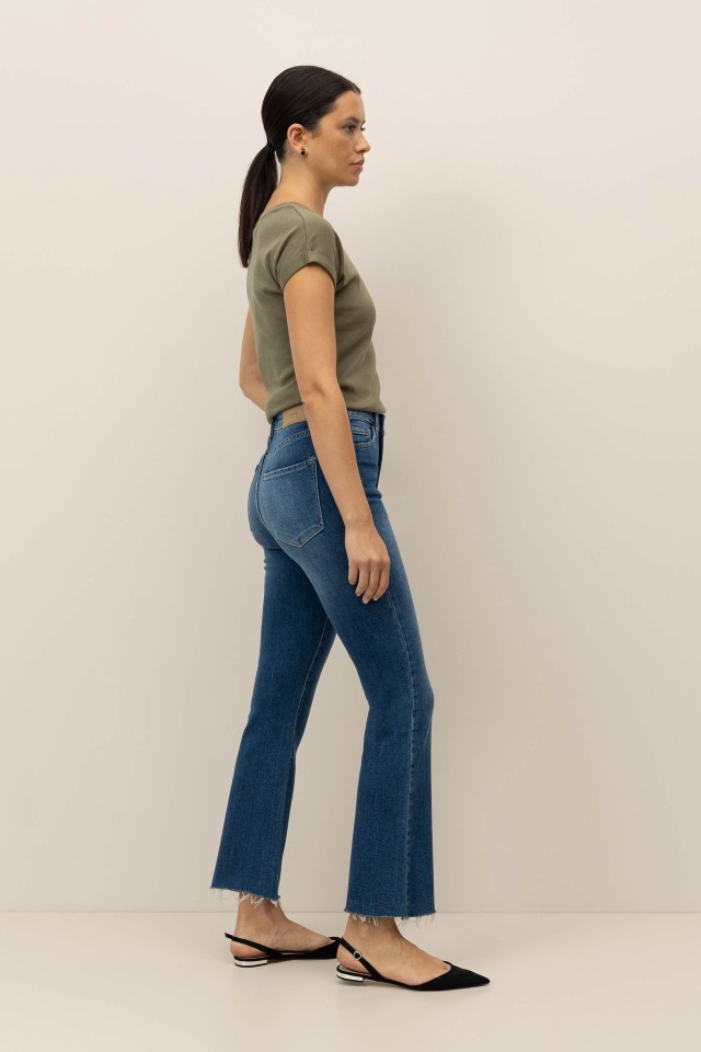 Jeans Paris Cropped Flare Jeans Paris Cropped Flare