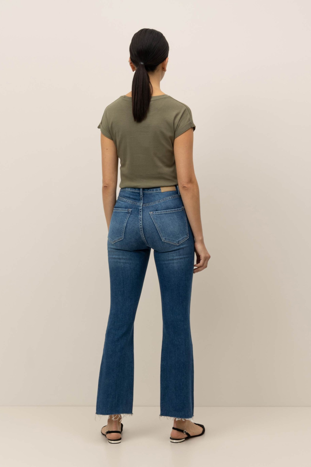 Jeans Paris Cropped Flare