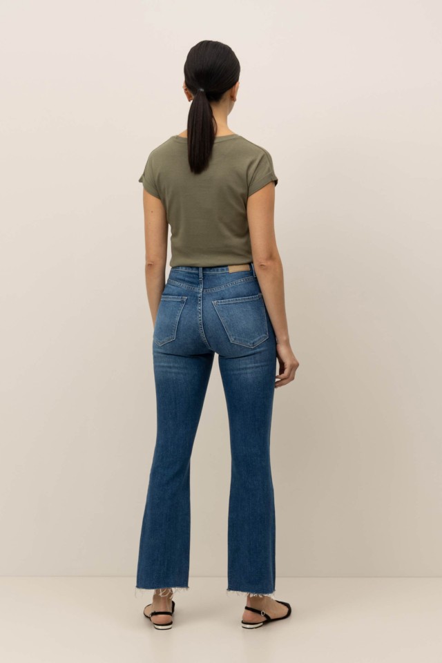 Jeans Paris Cropped Flare Jeans Paris Cropped Flare