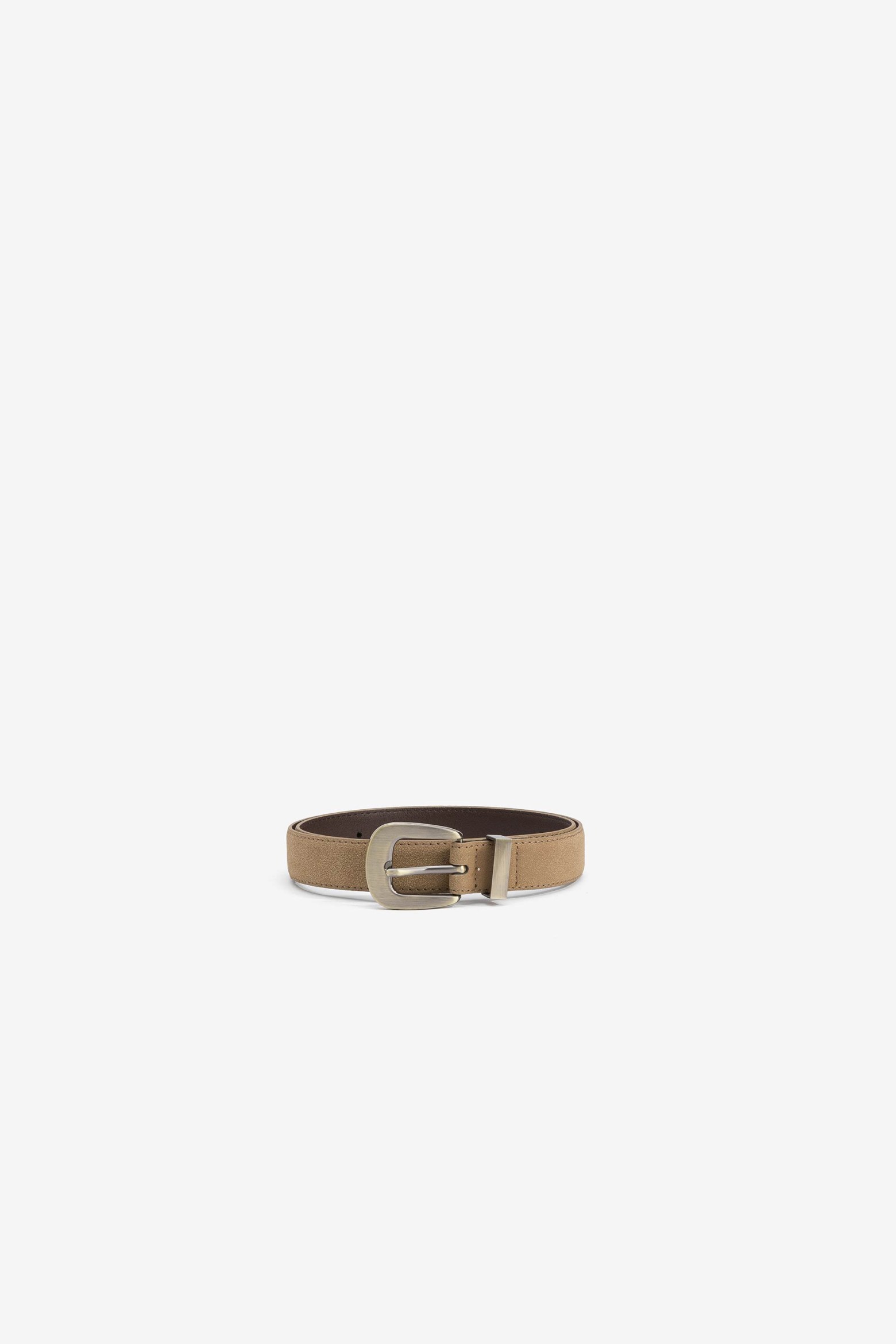 Suede Effect Belt