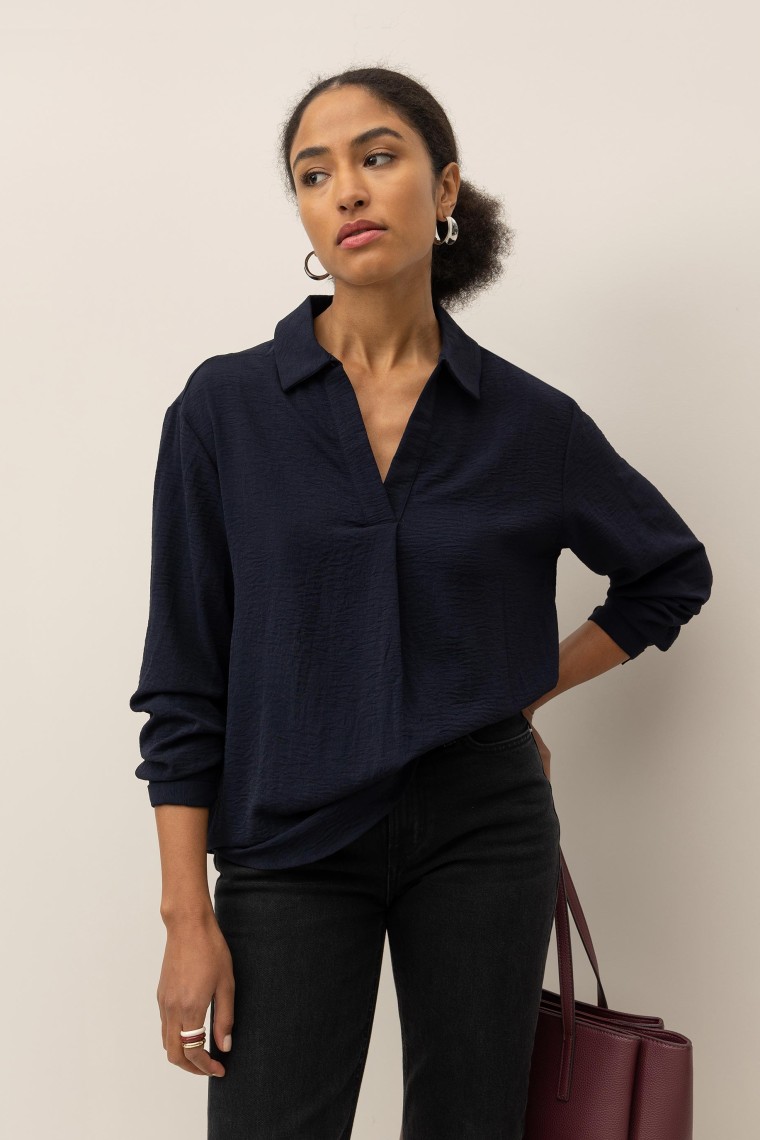 Blusa Texturizada Relaxed Fit