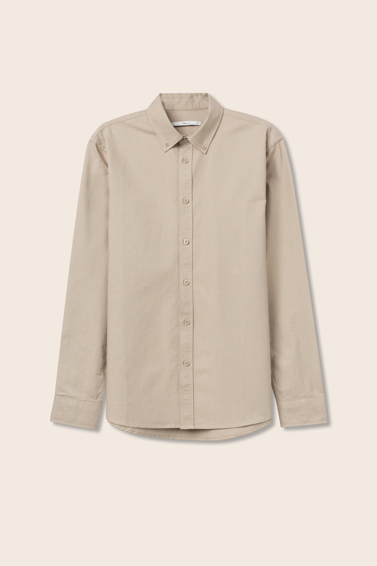 Camisa Oxford de Algodo