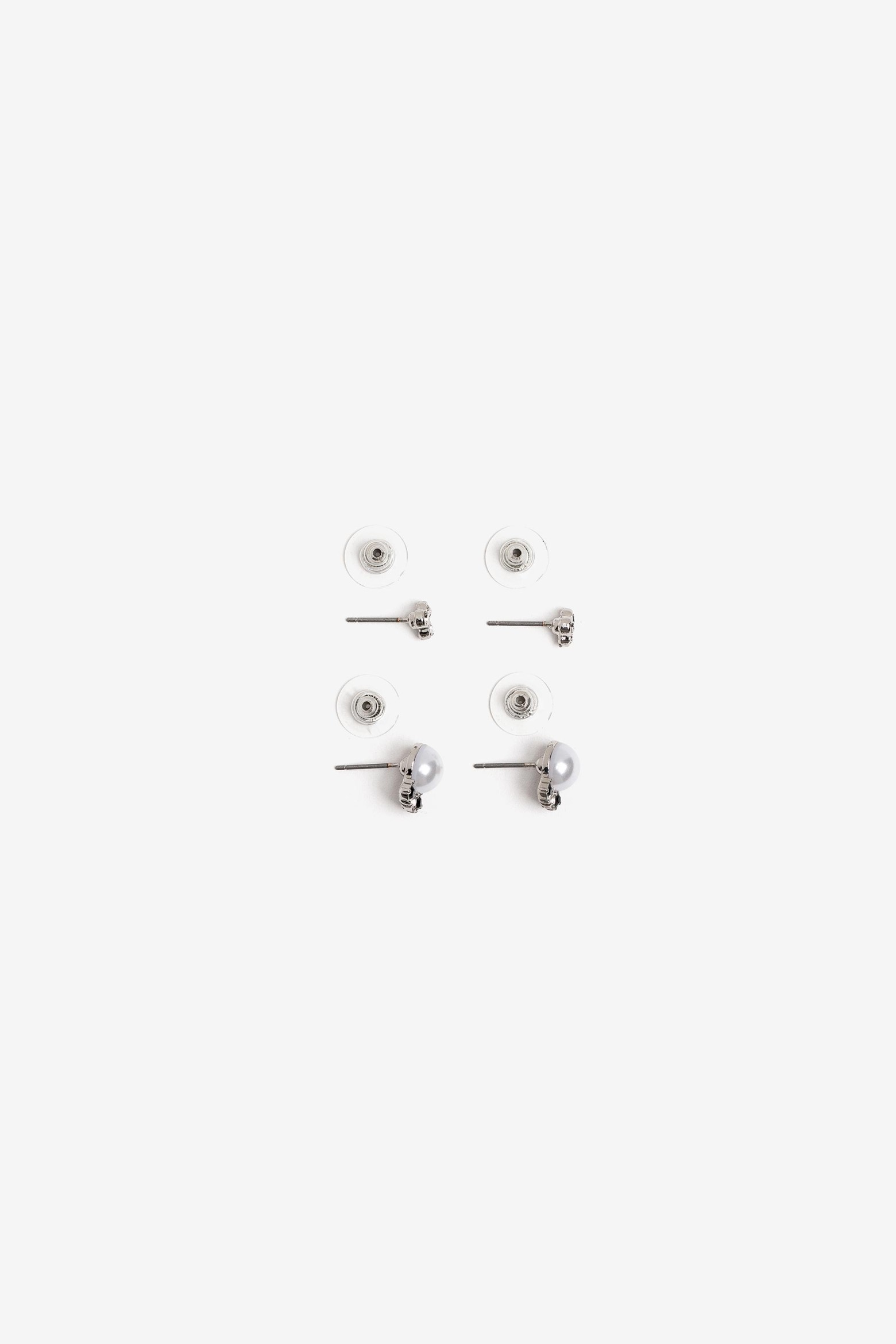 Pack of 2 Pearl-Effect Earrings