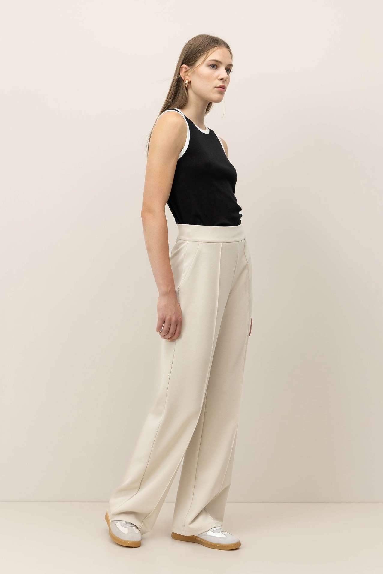 Wide Leg Knit Pants