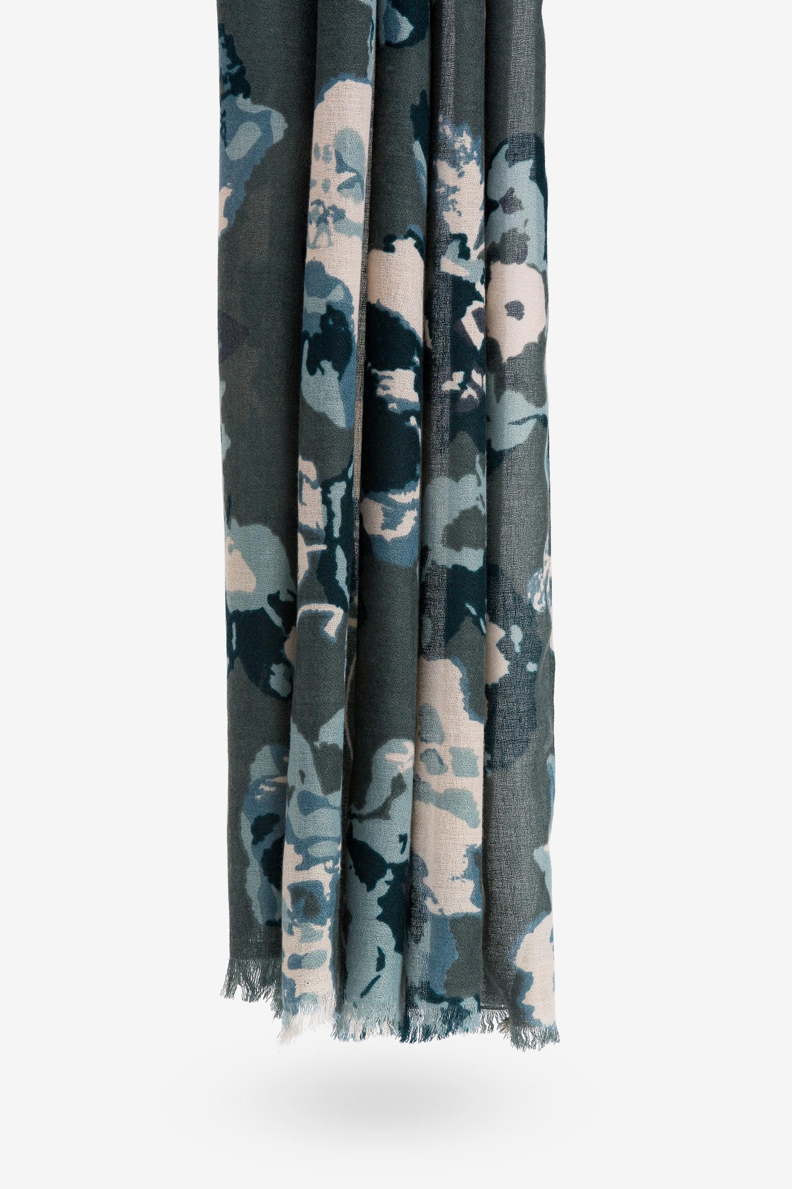 Pauelo Rectangular Estampado Floral