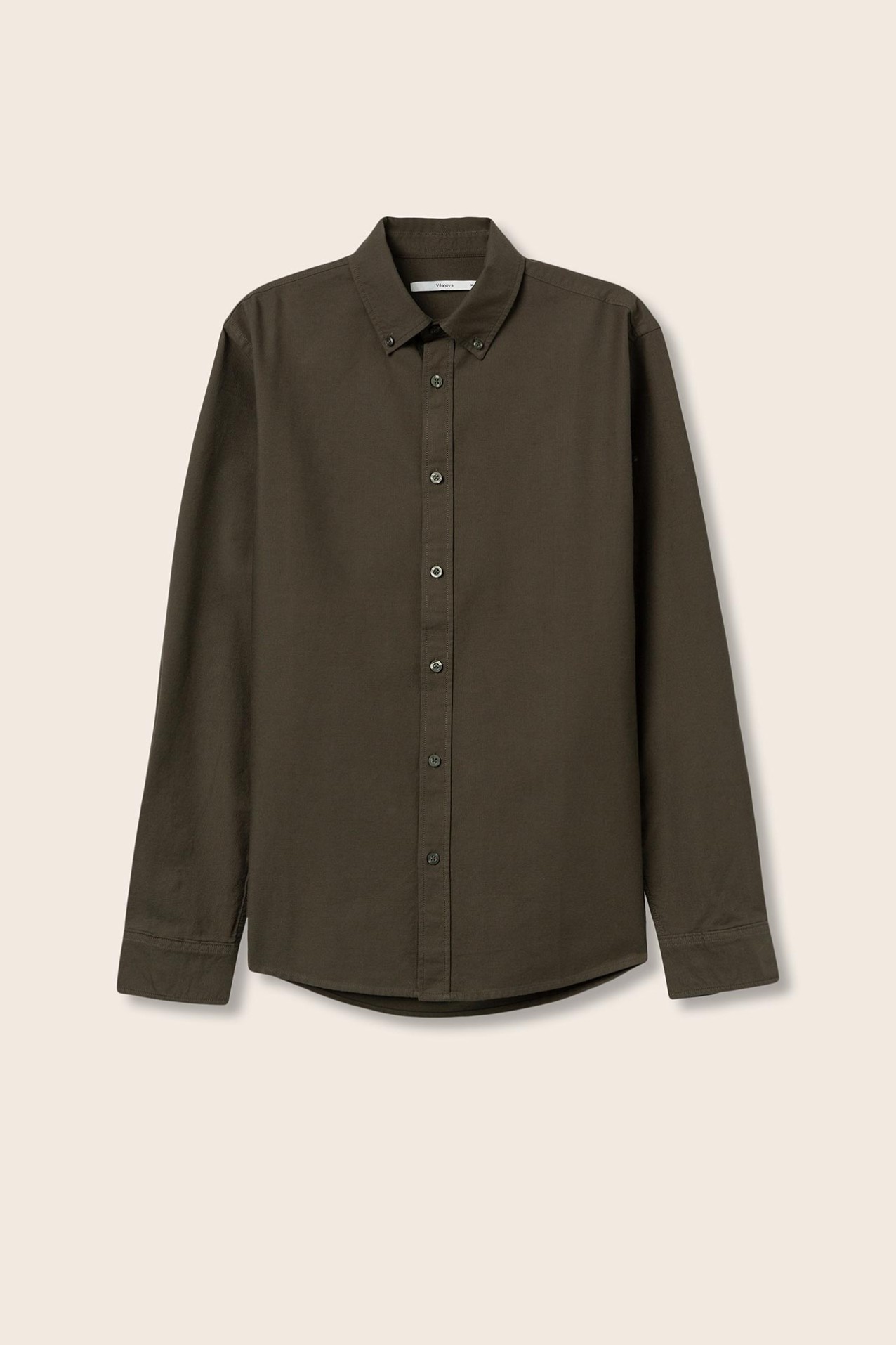 Camisa Oxford de Algodo