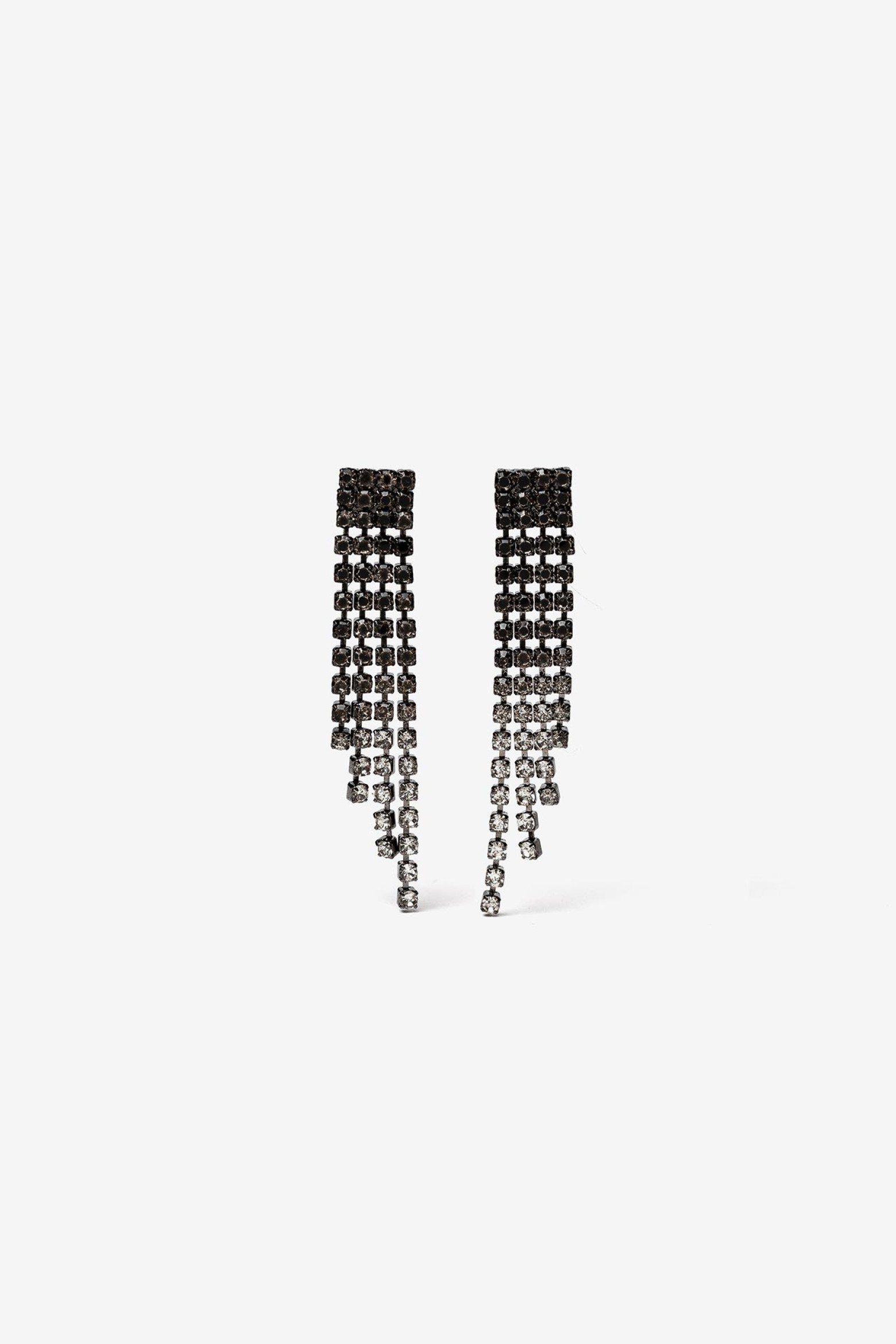 Pendientes con flecos gradiente de cors