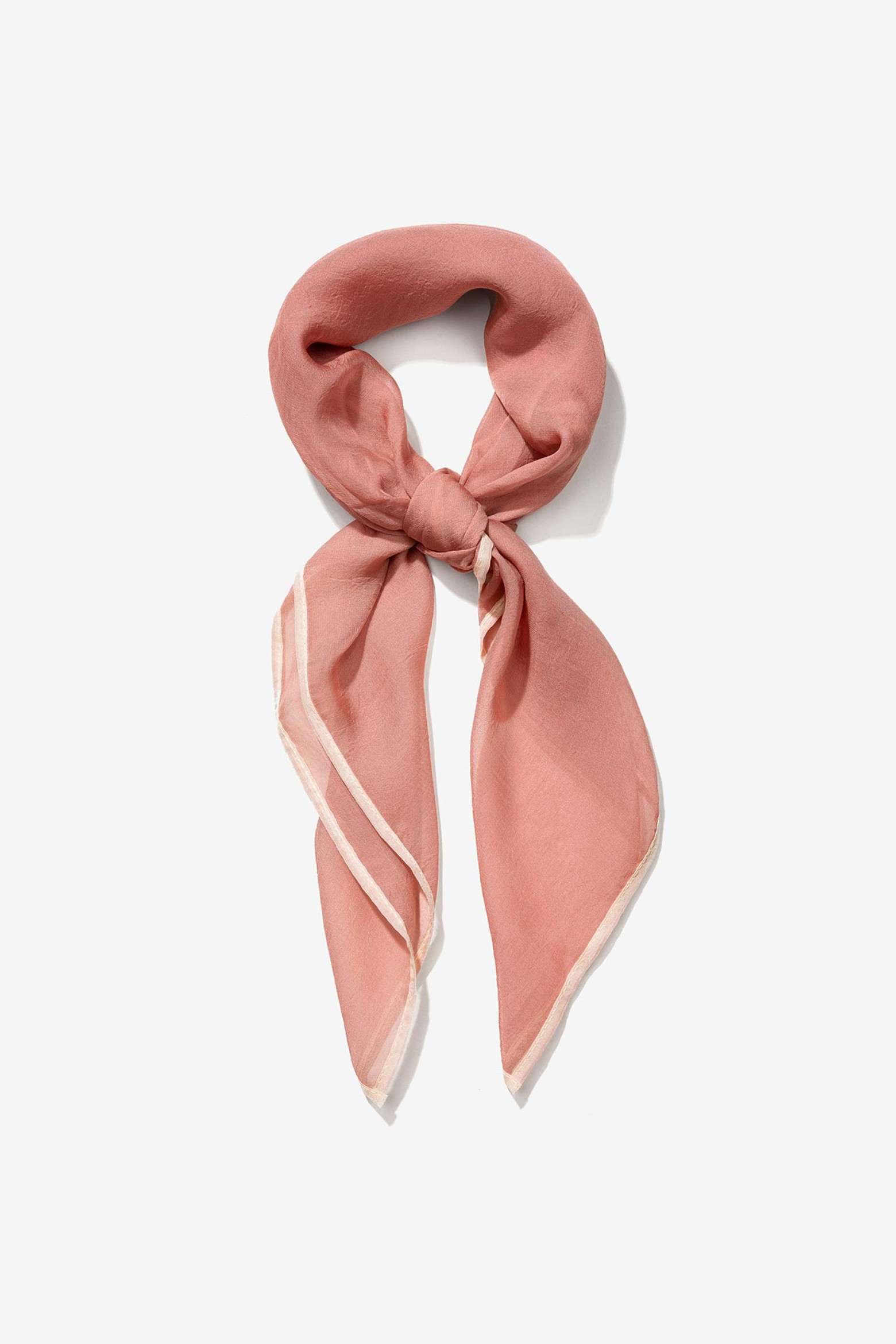 Bandana semitransparente bicolor