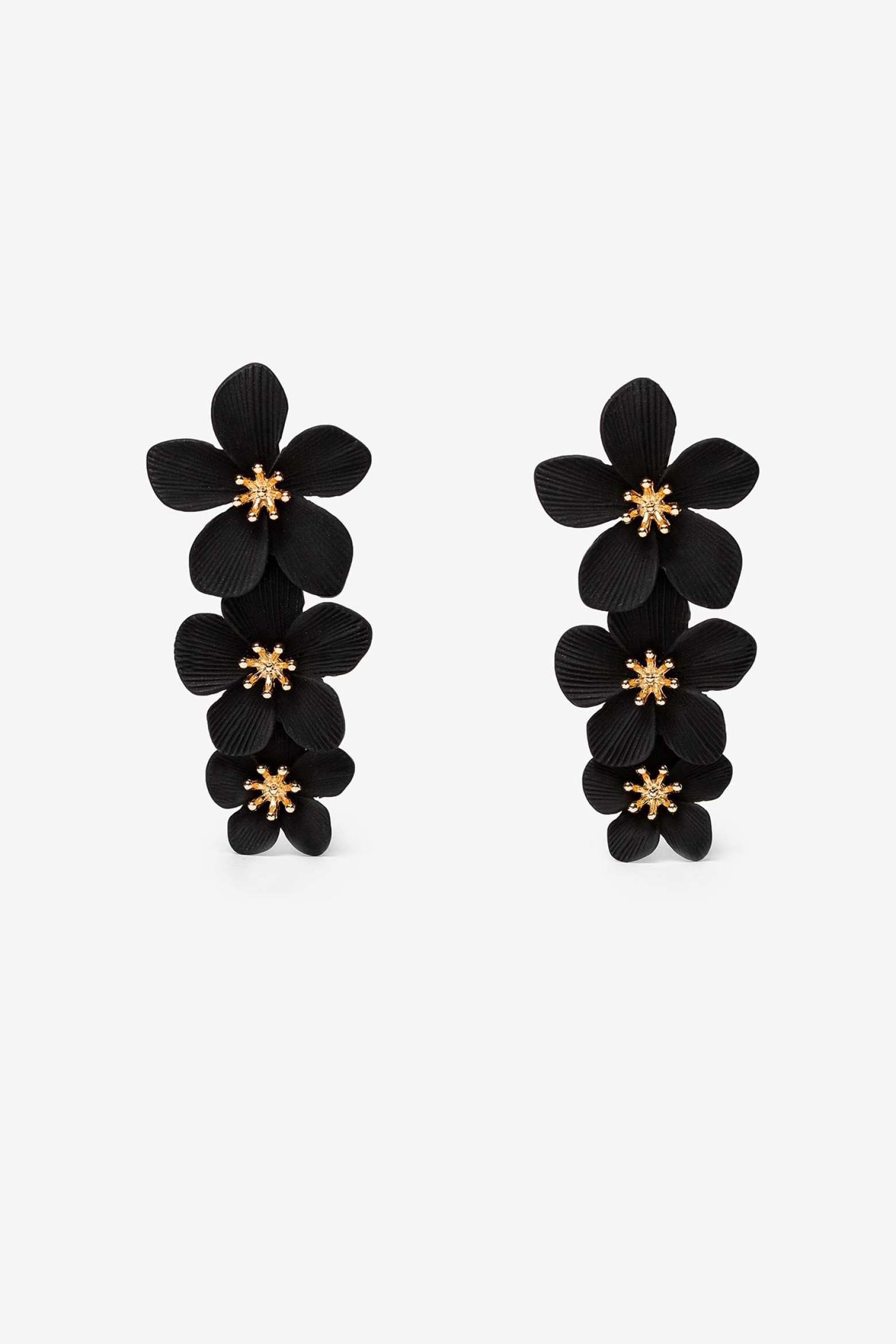 Floral Clip-On Earrings