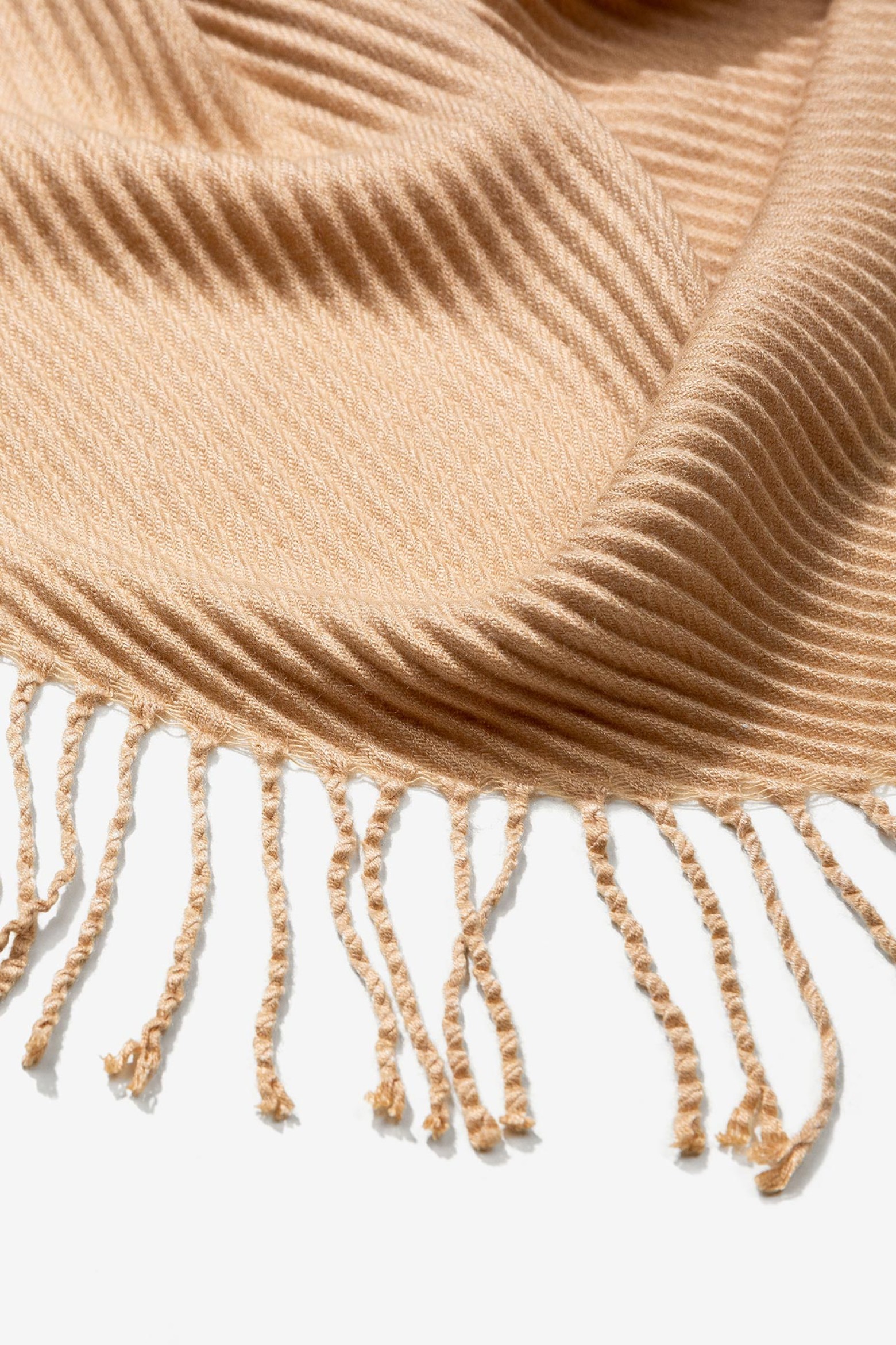 Manta Cachecol Plissada