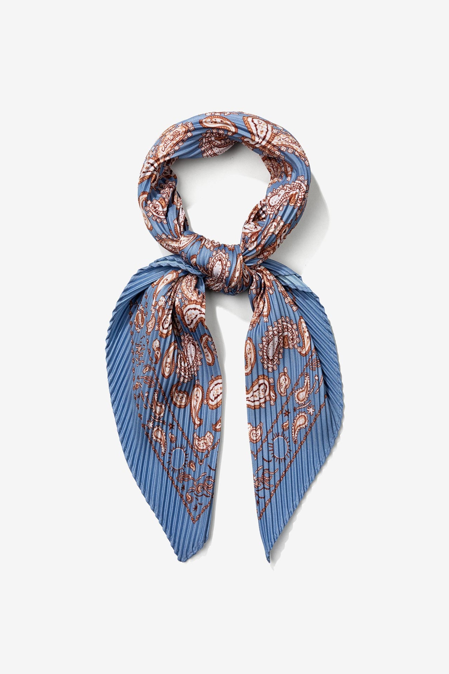Bandana Plissada Paisley