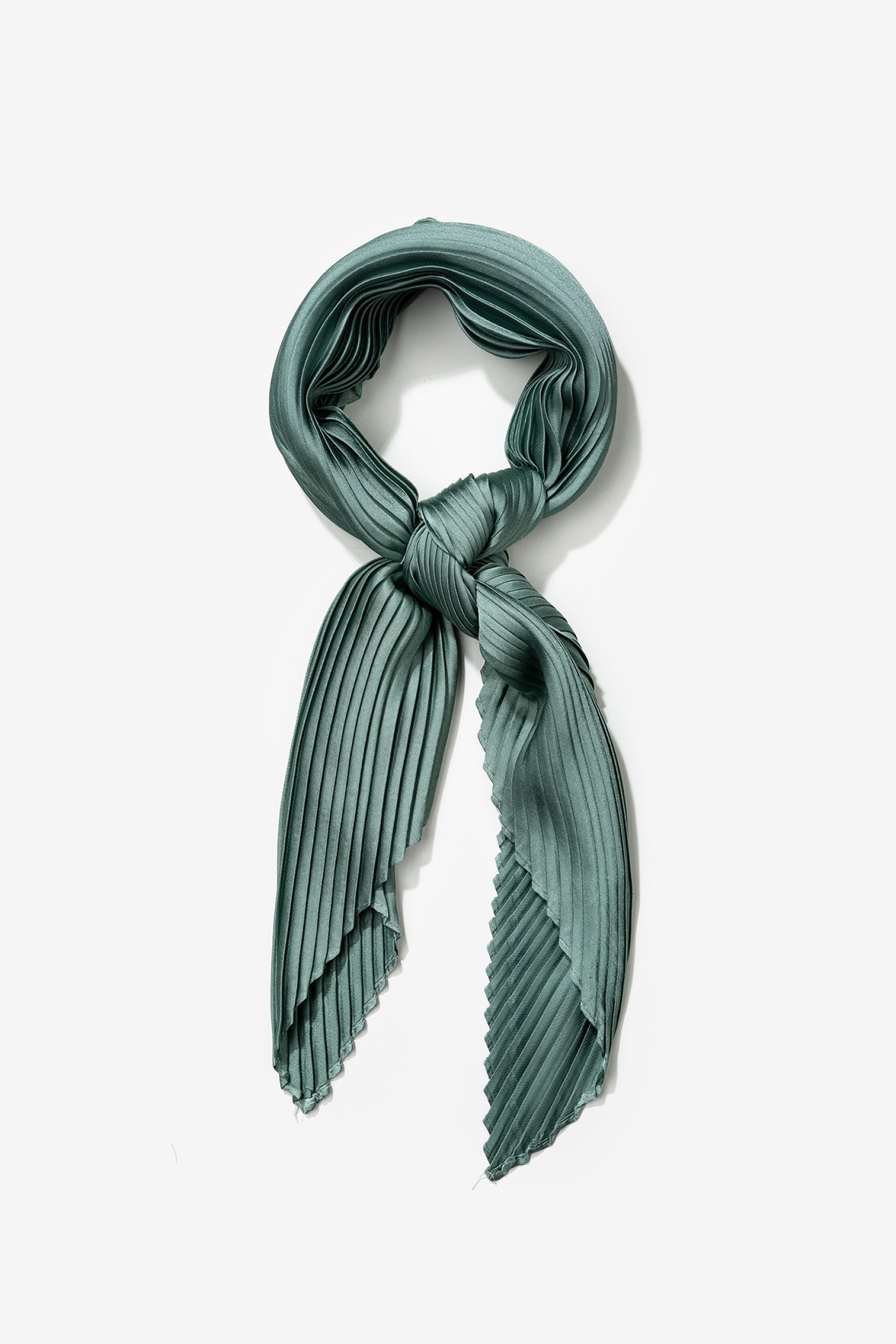 Bandana Acetinada Plissada