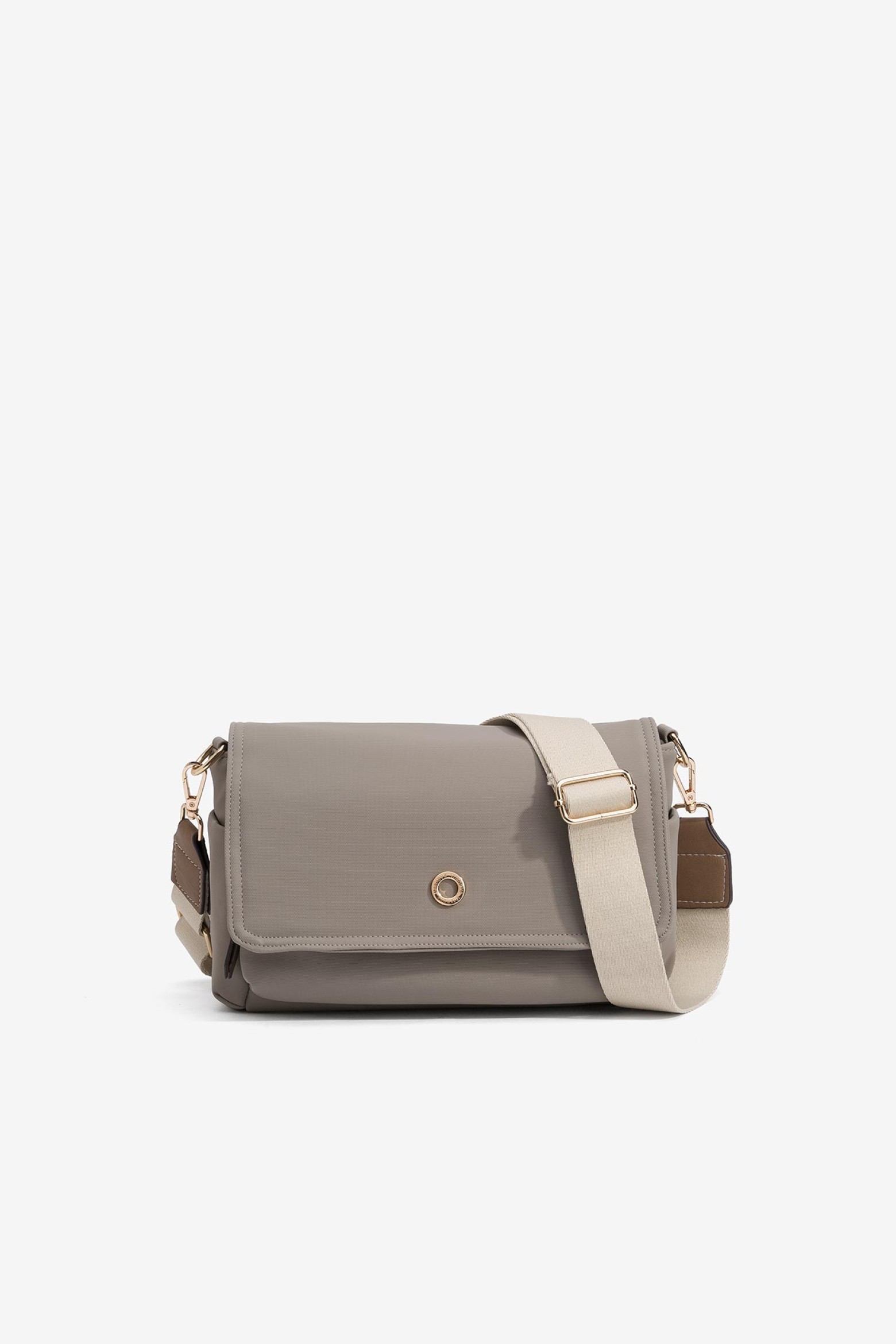 Padded Crossbody Bag with Flap