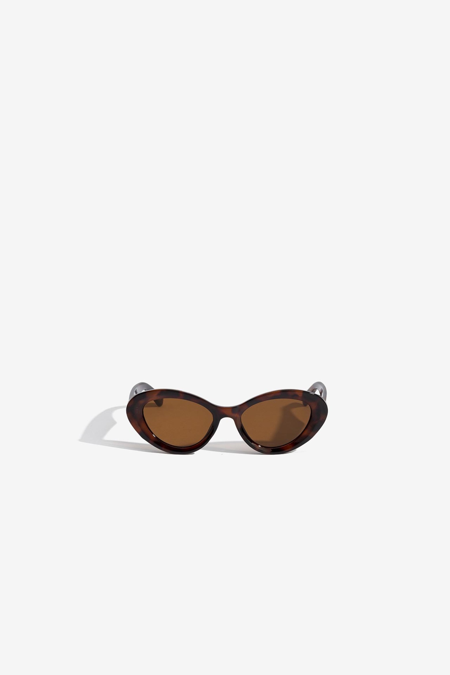 Rounded Cat-Eye Sunglasses