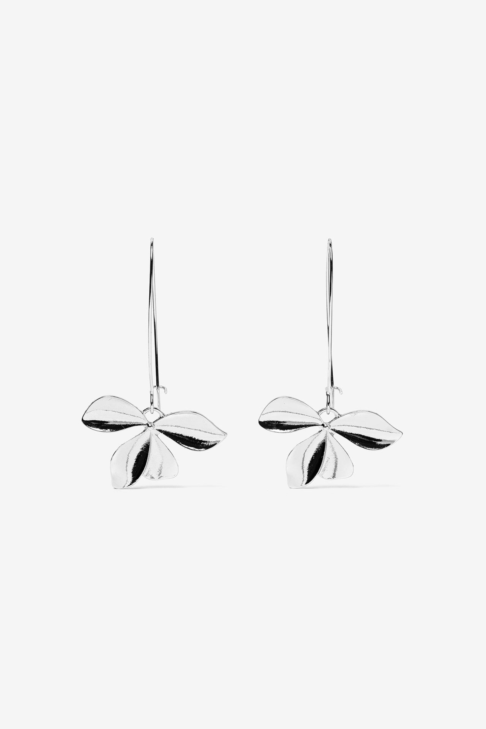 Pendientes de Gancho con Colgante Floral