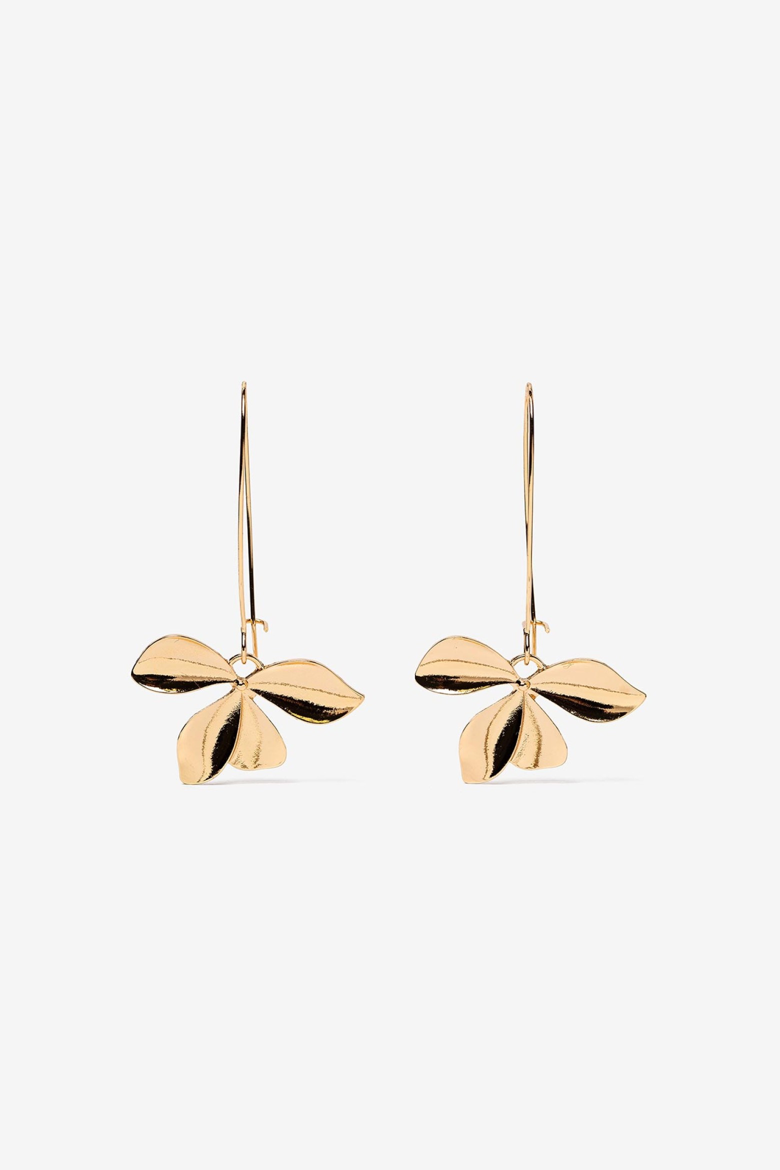 Pendientes de Gancho con Colgante Floral