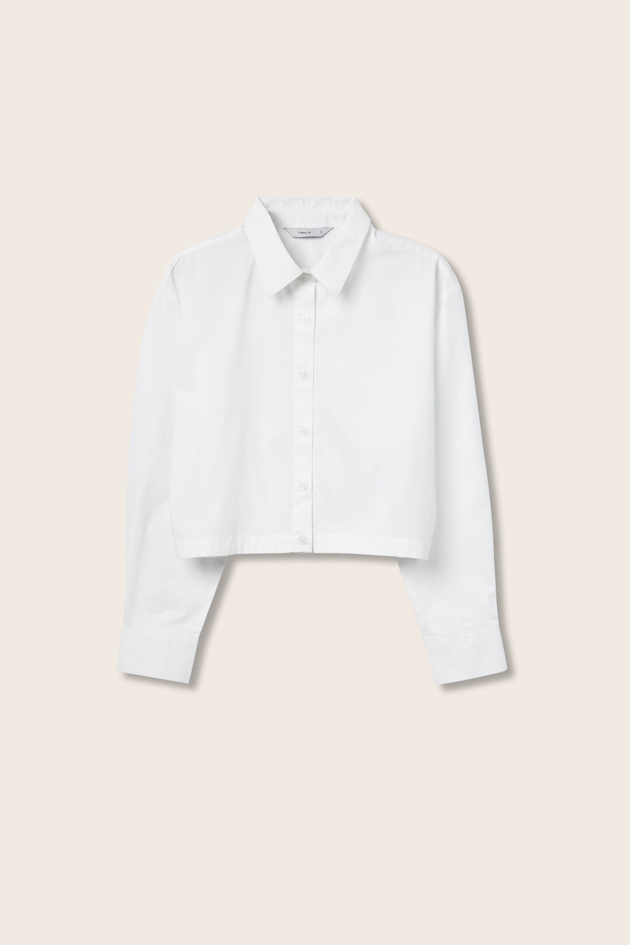 Camisa Cropped com Elstico Costas