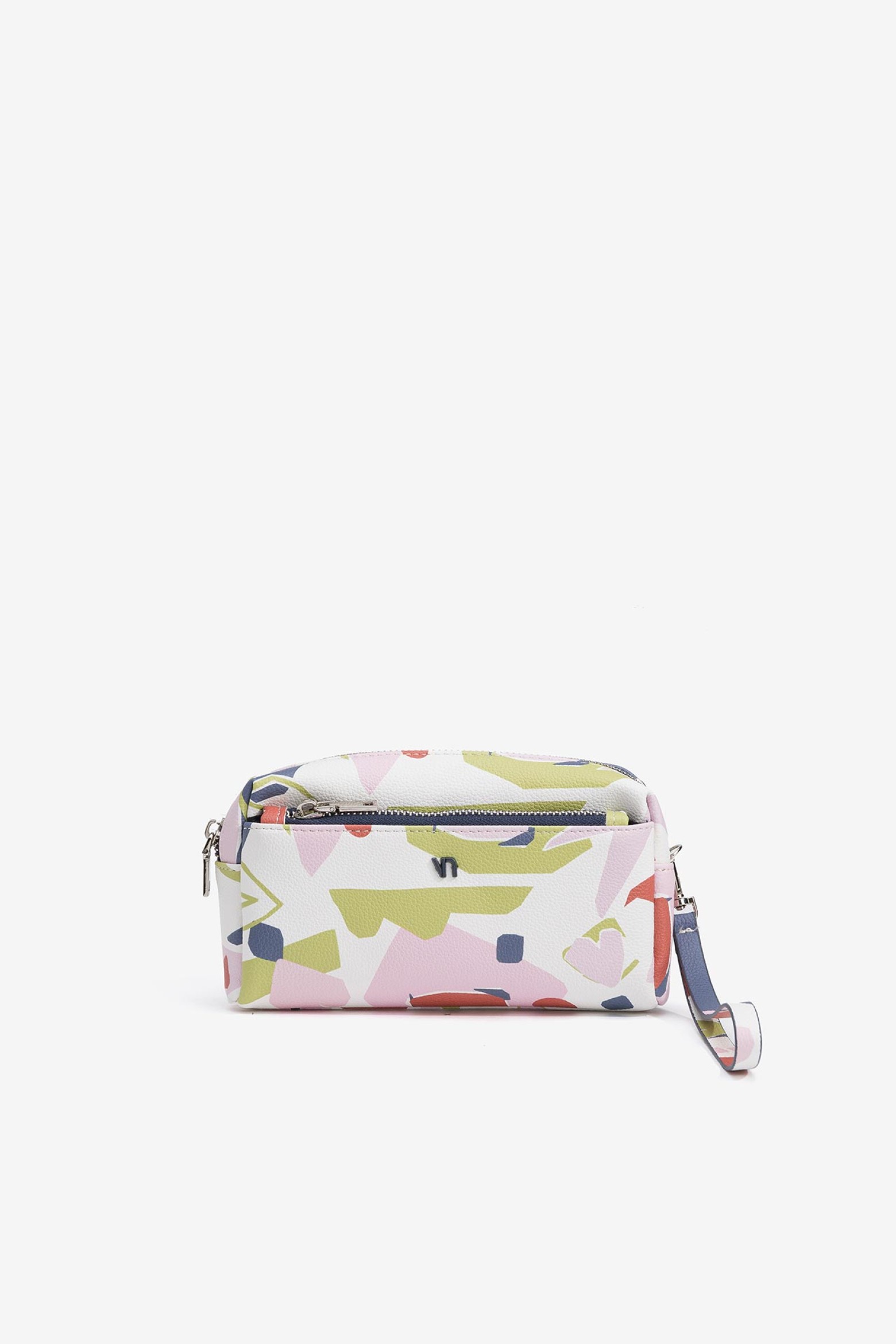 Printed Toiletry Bag with Pocket