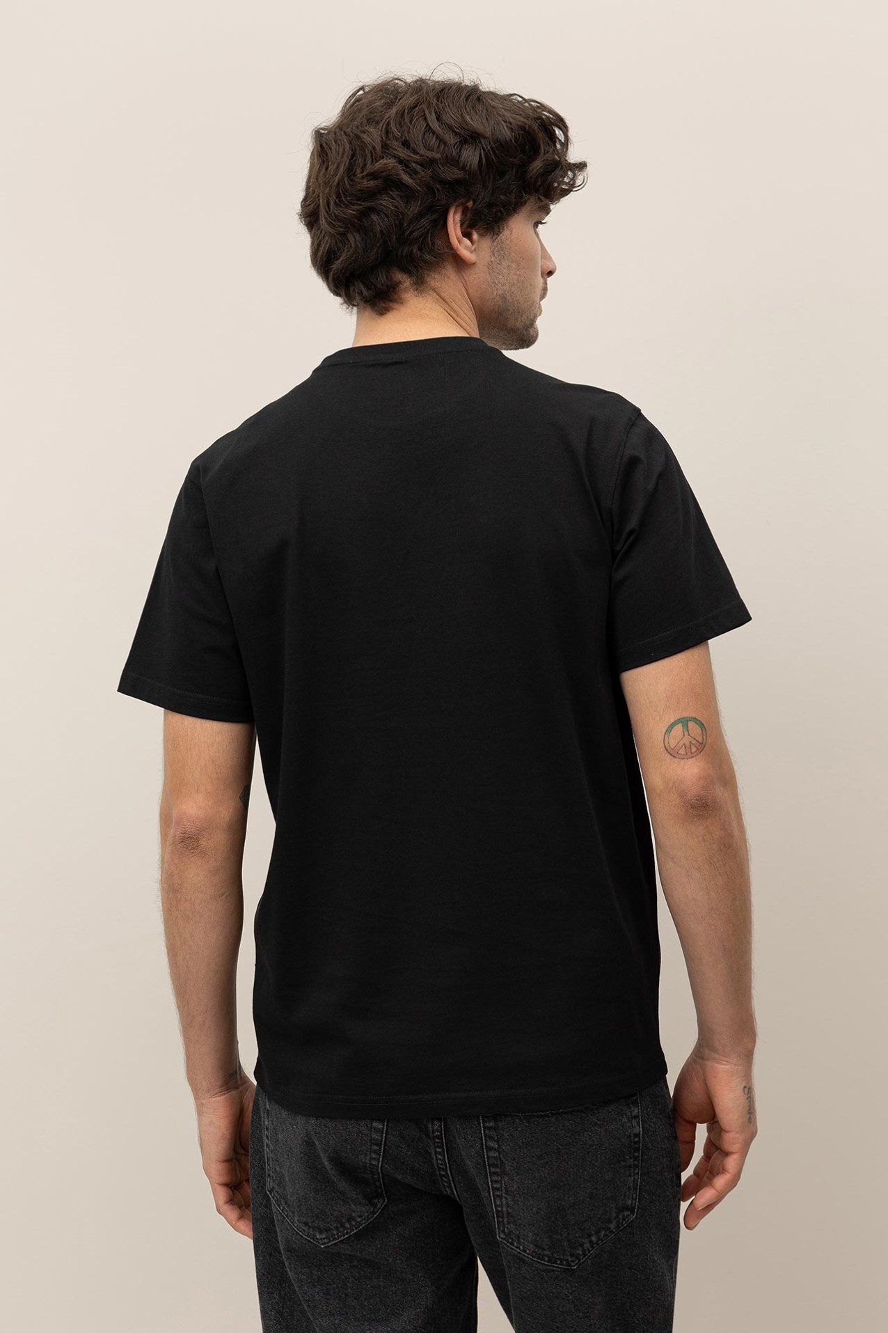 T-shirt de Algodo Estampada