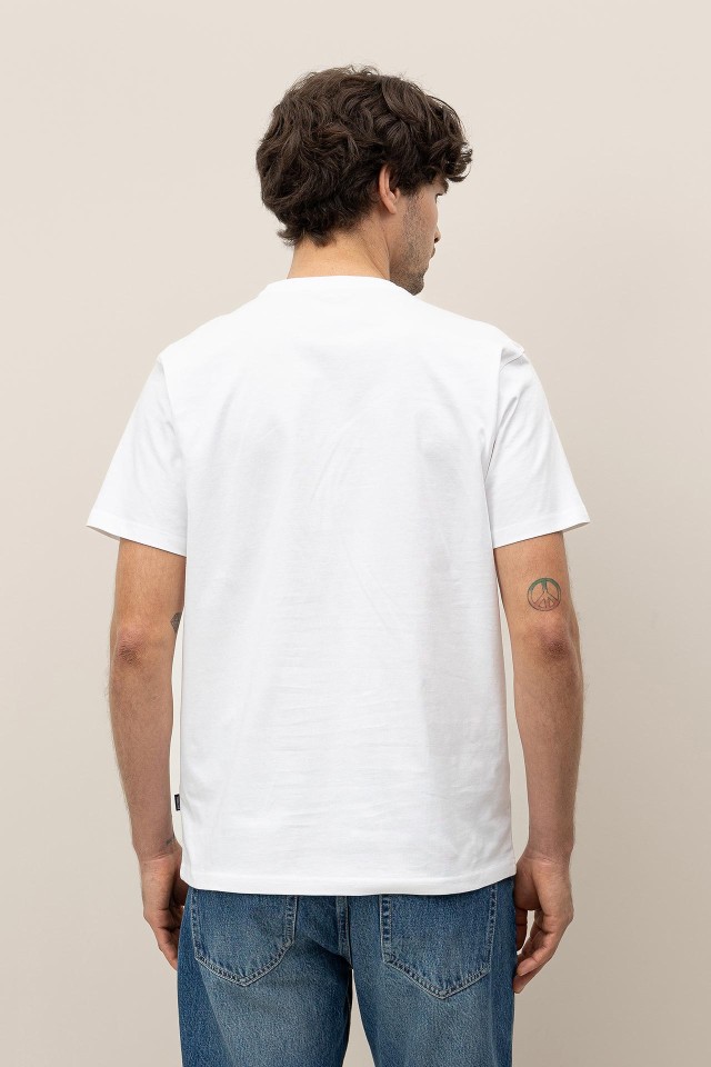 Camiseta de Algodón Estampada Camiseta de Algodón Estampada