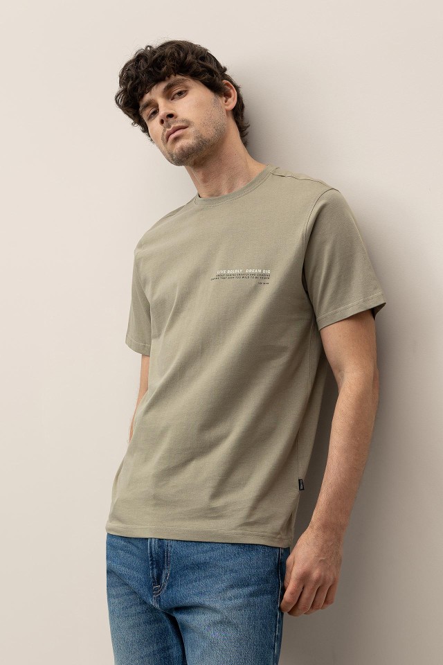 T-shirt de Algodão Estampada T-shirt de Algodão Estampada