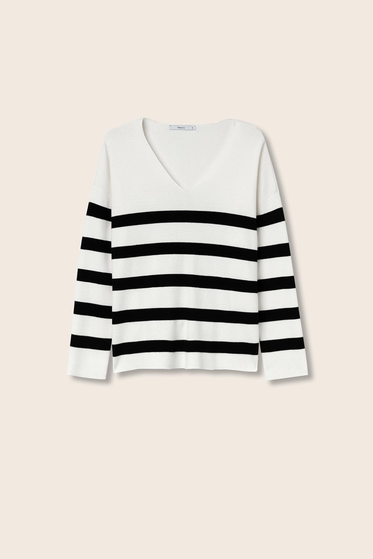 Camisola Relaxed Decote em V