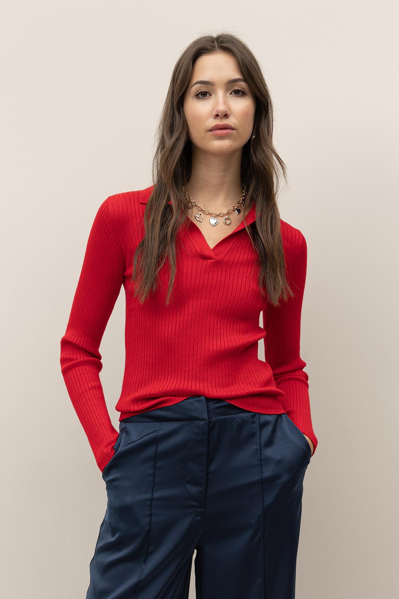 Polo Slim Fit de Punto