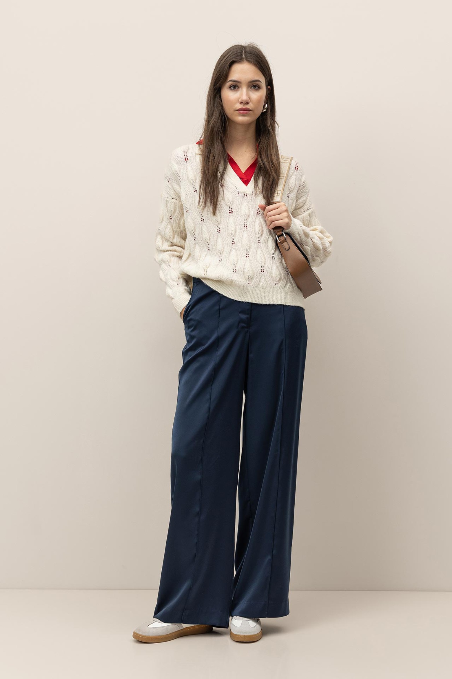 Calas Wide Leg Acetinadas