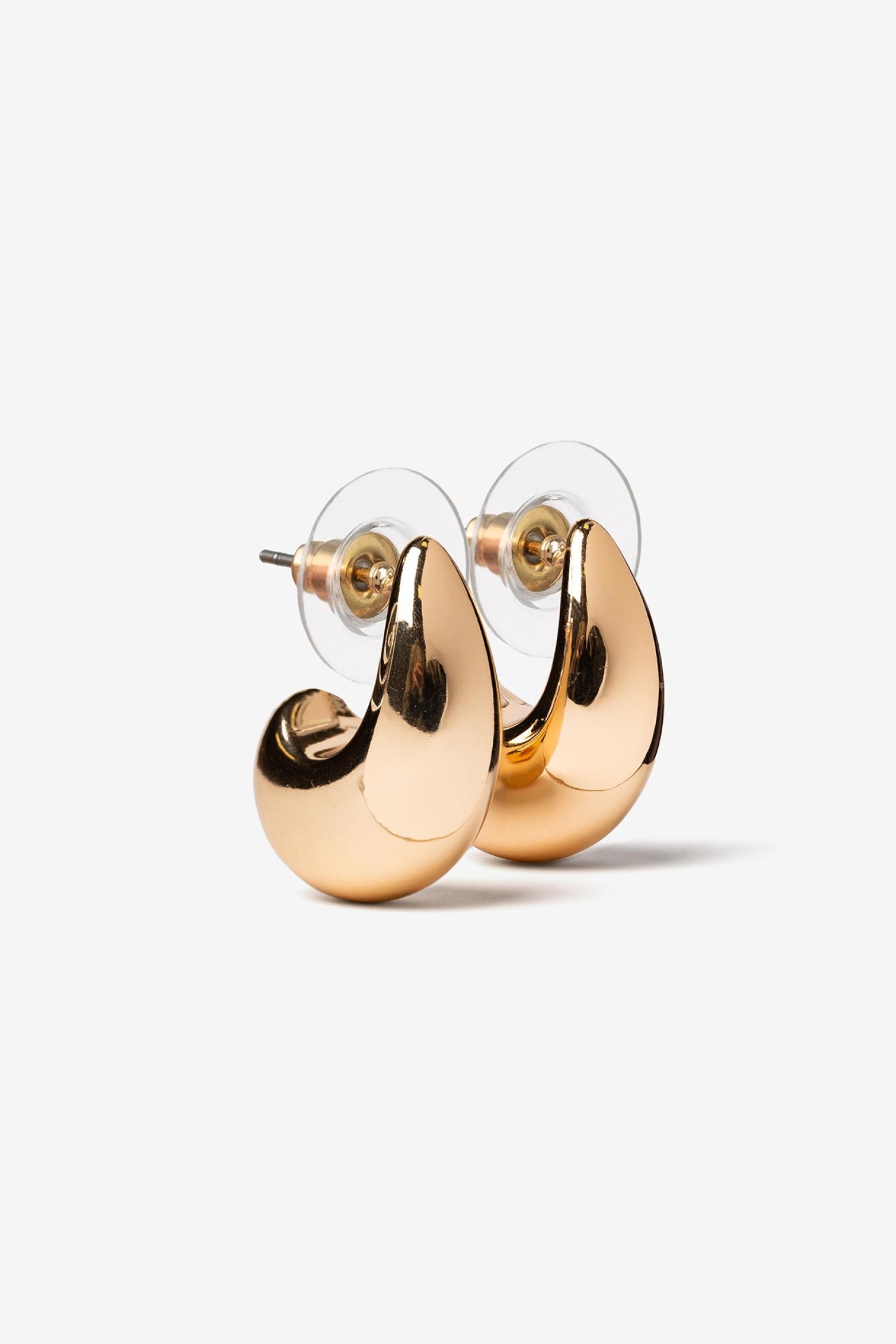 Metallic Drop Earrings