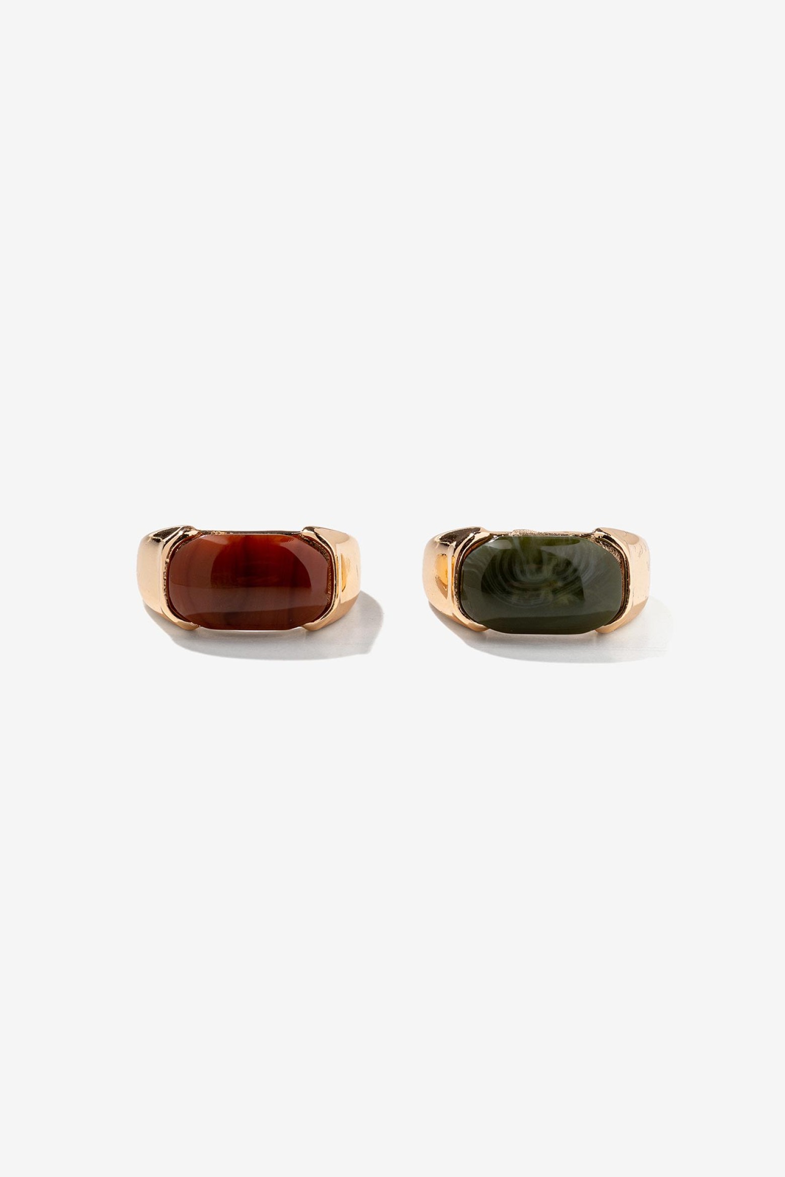 Pack of 2 Bicolor Rings