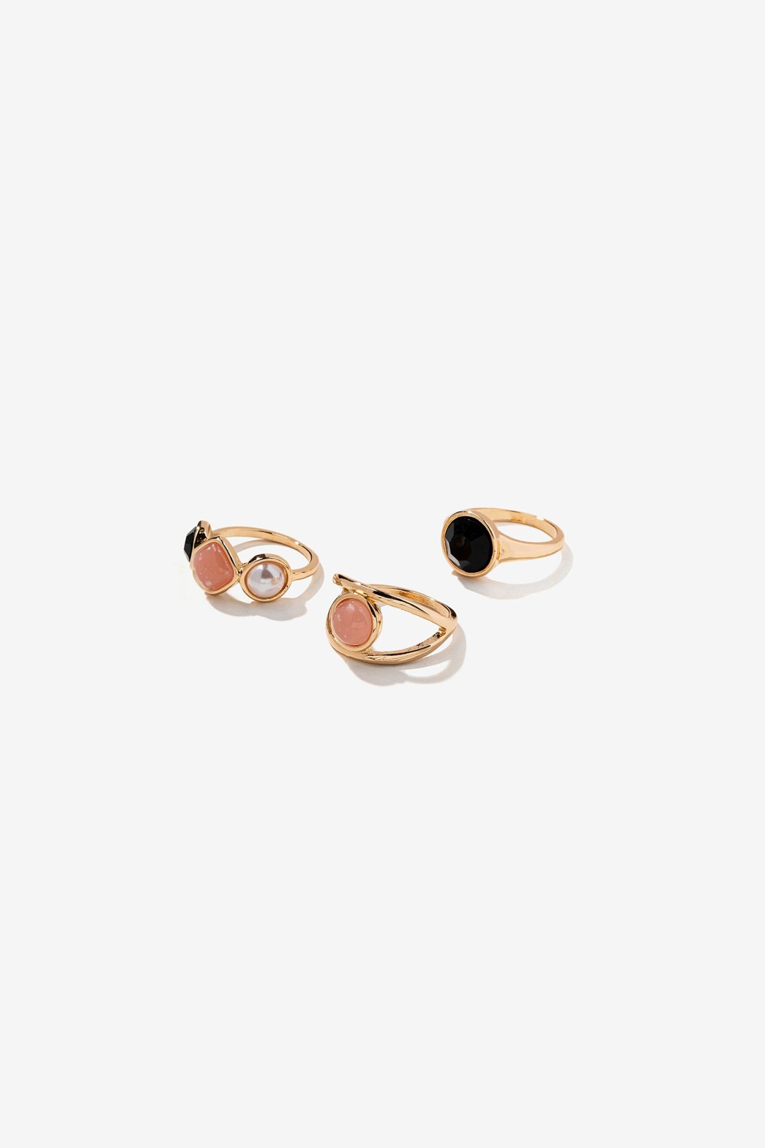 Pack of 3 Tricolor Rings